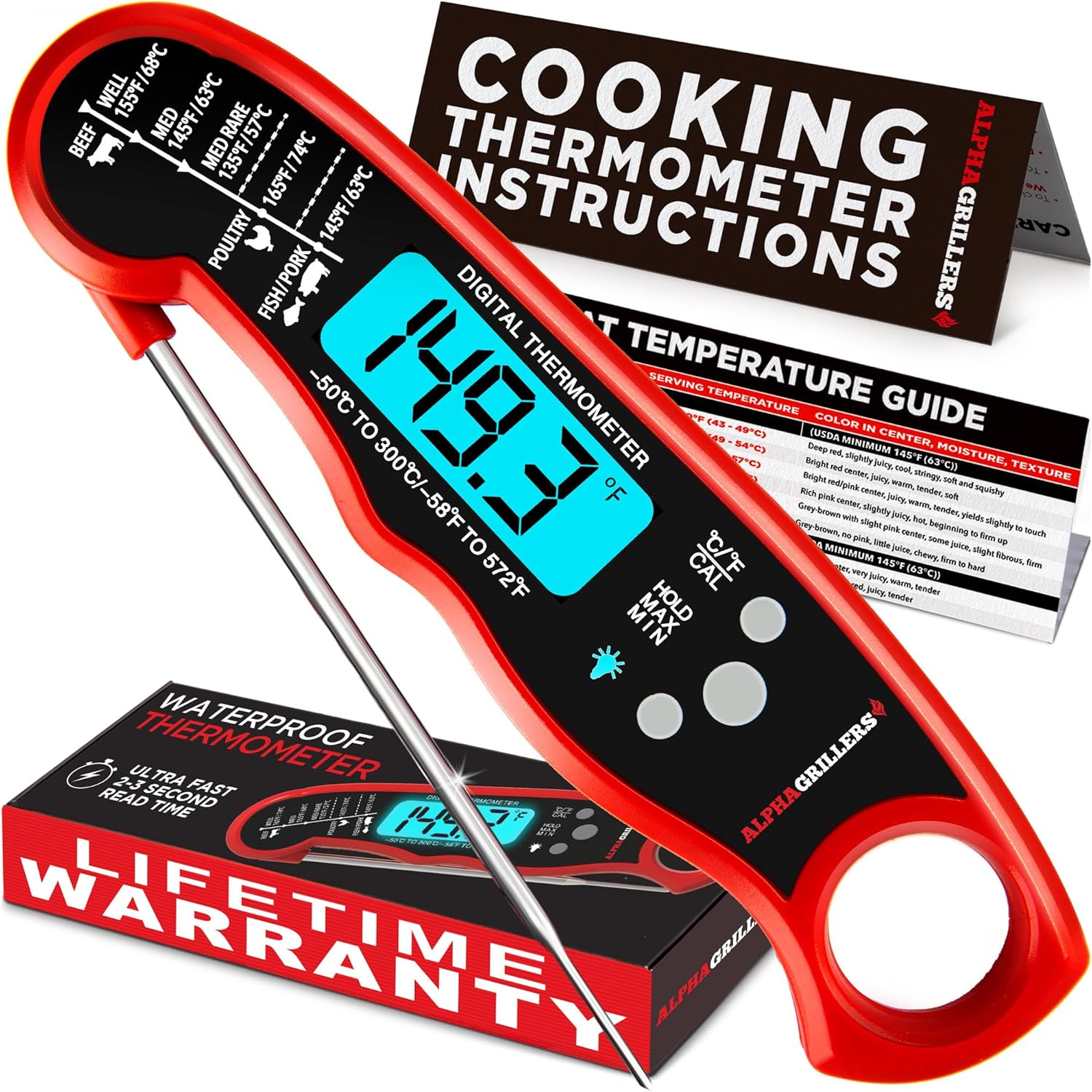Alpha Grillers Digital Meat Thermometer Review – Speed, Accuracy, and Reliability - Image 6